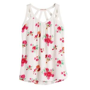 Skies Are Blue - Atilo Cut Out Detail Top